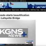 City of Laredo starts beautification efforts on Lafayette Bridge